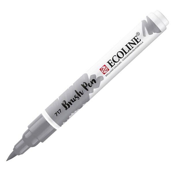 

Пензель-ручка Ecoline Brushpen (717), Сіра холодна, Royal Talens (11507170)