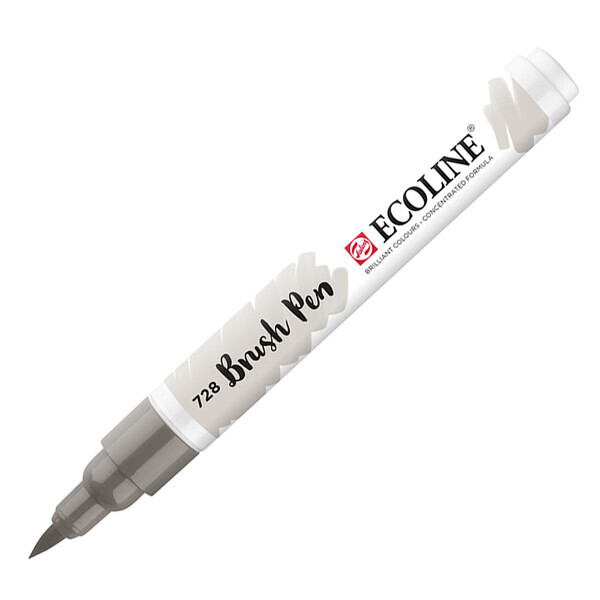 

Пензель-ручка Ecoline Brushpen (728), Сірий теплий світлий, Royal Talens (11507280)