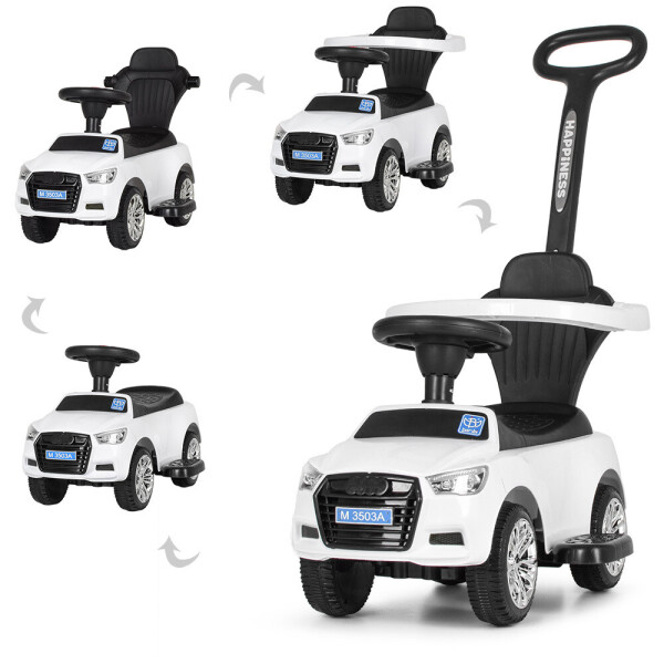 

Каталка-толокар Bambi Audi M 3503A(MP3)-1 White (M 3503A(MP3))