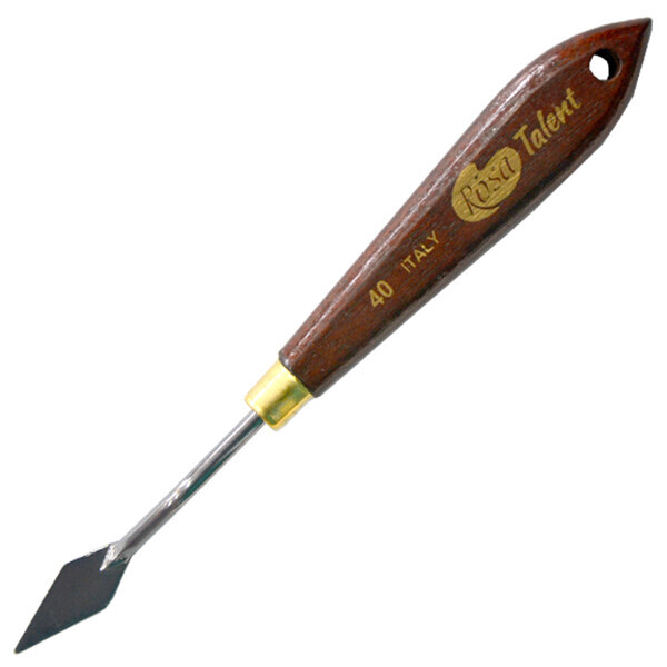 

Мастихін ROSA Talent CLASSIC № 40 довжина 3см, ромб міні (94162040)