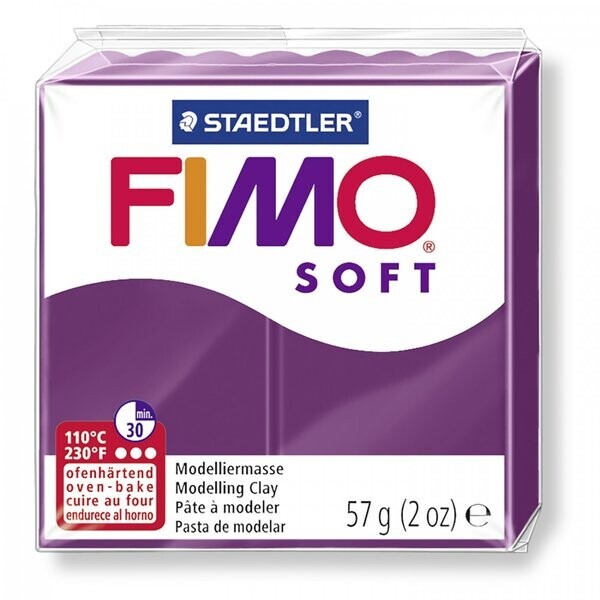 

Пластика Soft, Королевский фиолетовый 066, 57г, Fimo (8020-66)