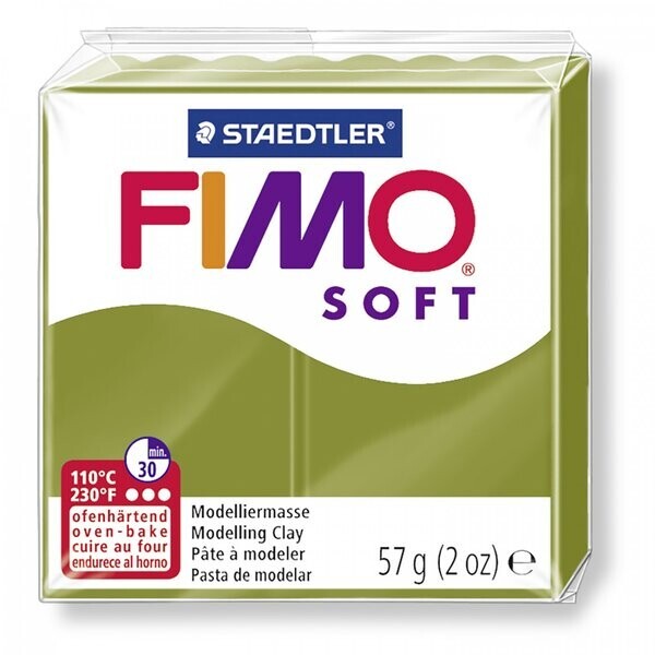 

Пластика Soft, Оливковий 057, 57г, Fimo (8020-57)