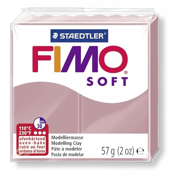 

Пластика Soft, Античная роза 020, 57г, Fimo (8020-20)