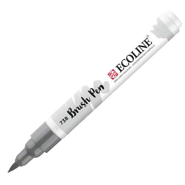 

Пензель-ручка Ecoline Brushpen (738), Сіро-золотий світлий, Royal Talens (11507380)