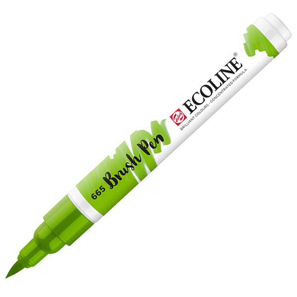 

Пензель-ручка Ecoline Brushpen (665), Яскраво-зелена, Royal Talens (11506650)