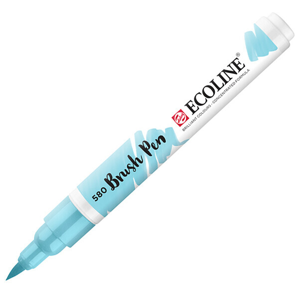 

Пензель-ручка Ecoline Brushpen (580), Пастельний синий, Royal Talens (11505800)
