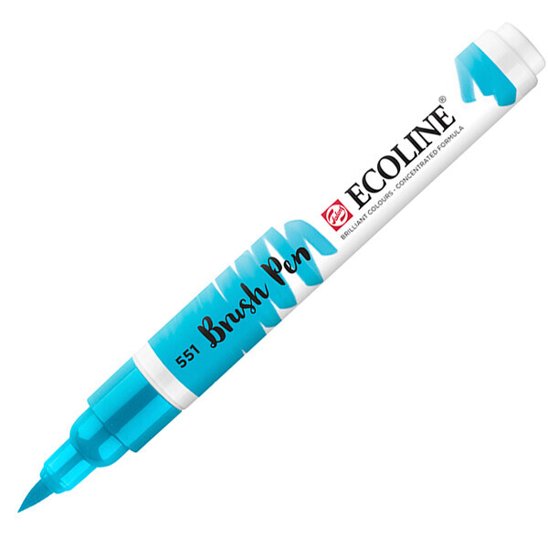 

Пензель-ручка Ecoline Brushpen (551), Небесно-блакитний світлий, Royal Talens (11505510)