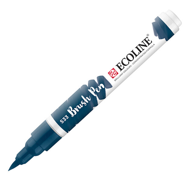 

Пензель-ручка Ecoline Brushpen (533), Індіго, Royal Talens (11505330)