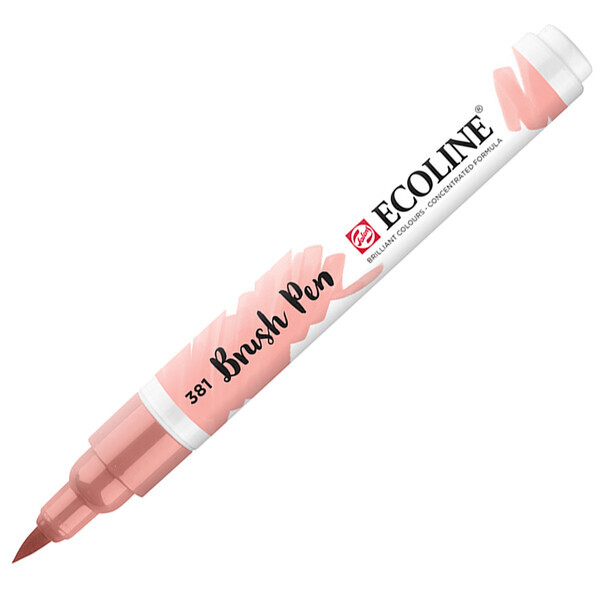

Пензель-ручка Ecoline Brushpen (381), Пастельний червоний, Royal Talens (11503810)