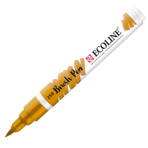 

Пензель-ручка Ecoline Brushpen (259), Жовтий пісочний, Royal Talens (11502590)