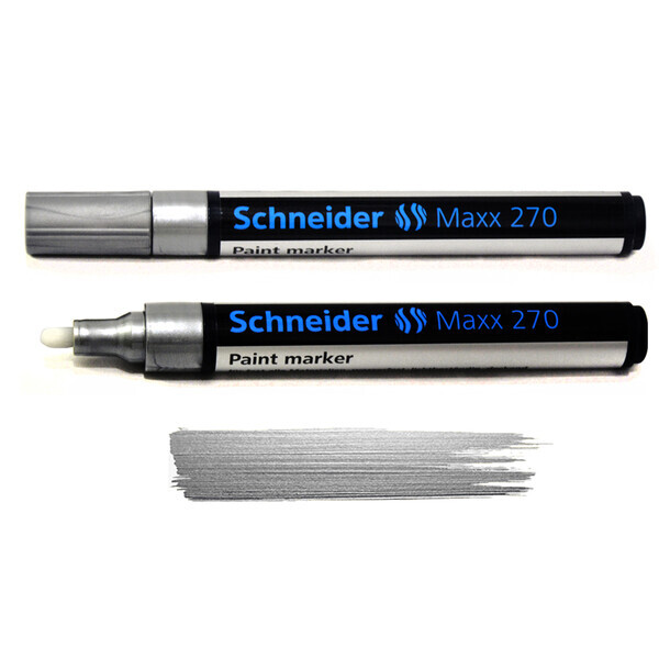 

Маркер акриловый Schneider MAXX 271 серебро (S127054)