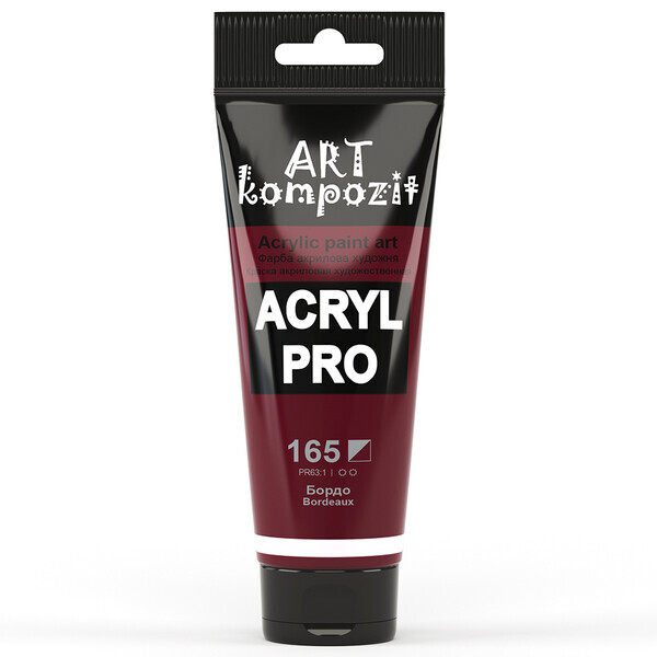 

Краска акриловая ART Kompozit 75 мл (165) бордо (59165)