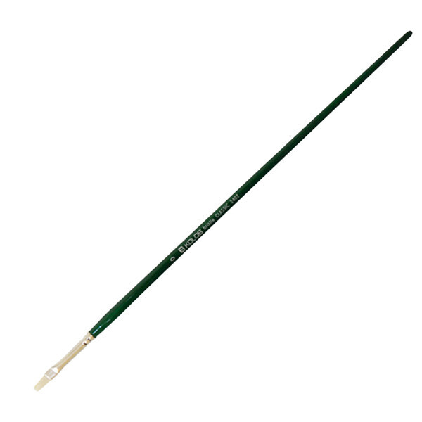 

Щетина плоска, Classic 2402F, № 0, д.р. пензель KOLOS (4224020F0)