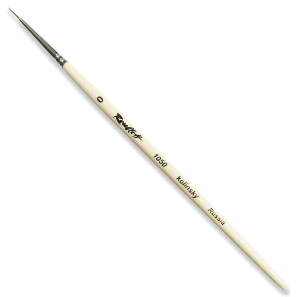 

Кисть колонок круглая Roubloff 1050 №0 (ЖК5-00,80Б)