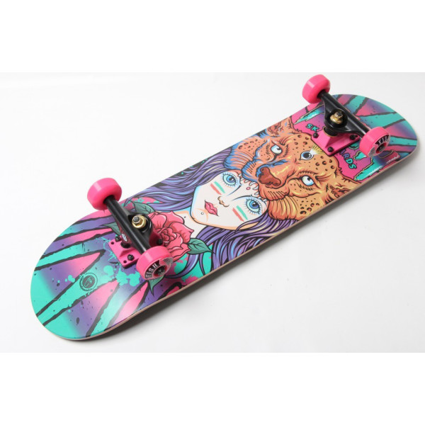 

Скейтборд Original Fish Premium sk-415-6 Skate Girl розовый-оранжевый