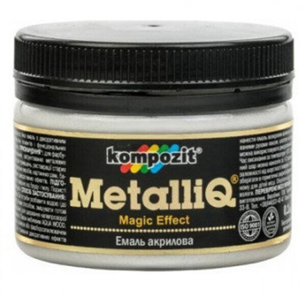 

Краска-эмаль акриловая METALLIQ Kompozit 0,1 кг жемчужина (ЕМ5912)