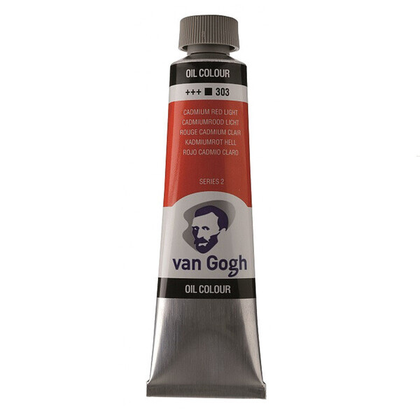 

Краска масляная Van Gogh 40 мл (303) Кадмий красный светлый (02053033)