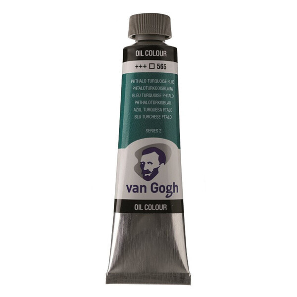 

Краска масляная Van Gogh 40 мл (565) Бирюзовый синий ФЦ (02055653)