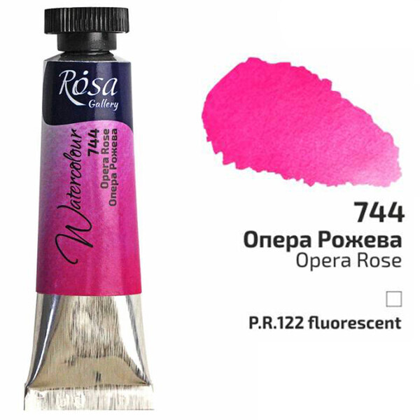 

Краска акварельная ROSA Gallery 10 мл туба Опера розовая (3211744)
