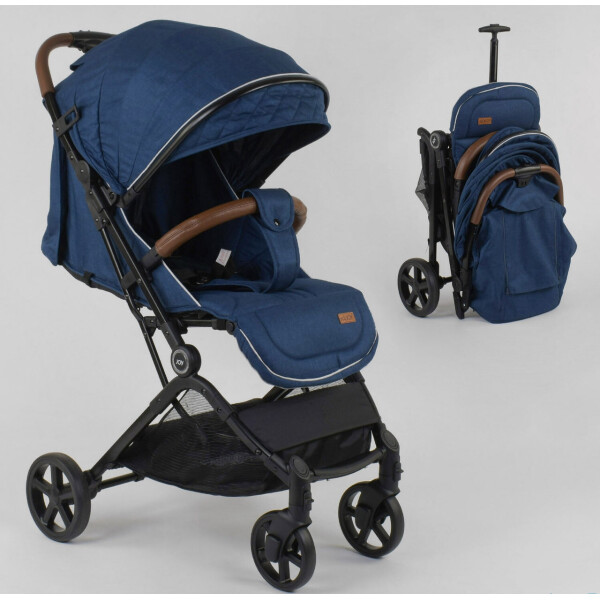 

Коляска прогулочная детская C-1001 JOY СИНЯЯ 85892