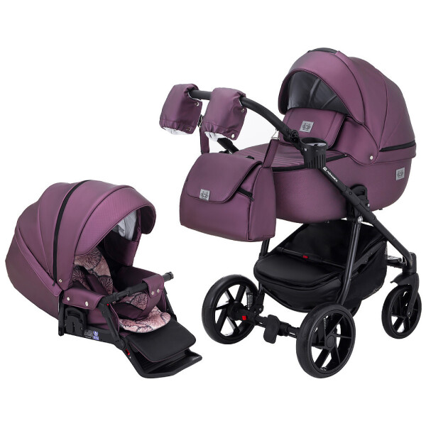 

Коляска 2 в 1 Adamex Hybryd Plus кожа 100% 624649