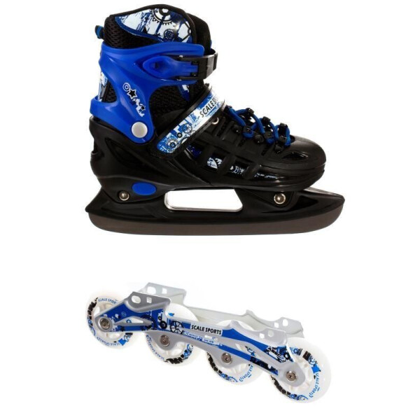 

Деткие ролики Scale Sport. Blue/Black (2в1), размер 29-33 614500120-S