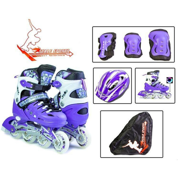 

Деткие ролики Scale Sport. Violet, размер 34-37