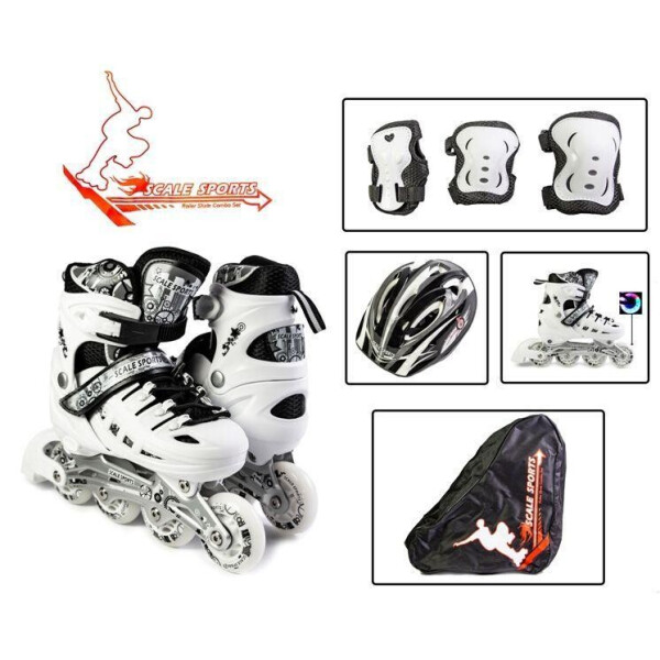 

Детские ролики Scale Sport. White, размер 29-33