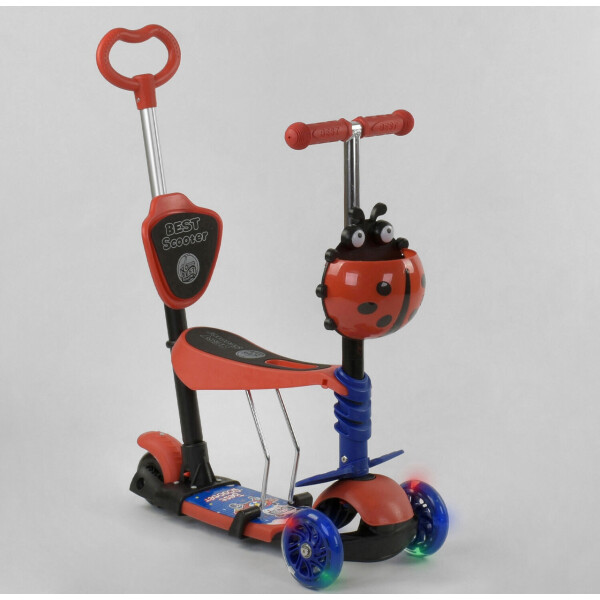

Трехколесный самокат 5в1 92059 Best Scooter, КРАСНО-СИНИЙ 87763
