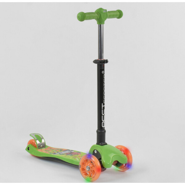 

Самокат трехколесный 92324 Best Scooter зеленый 88120