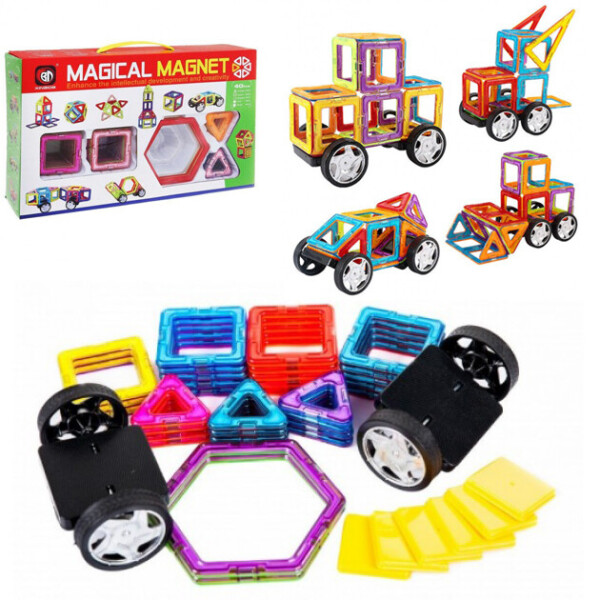 

Магнитный конструктор Magical Magnet 40 деталей