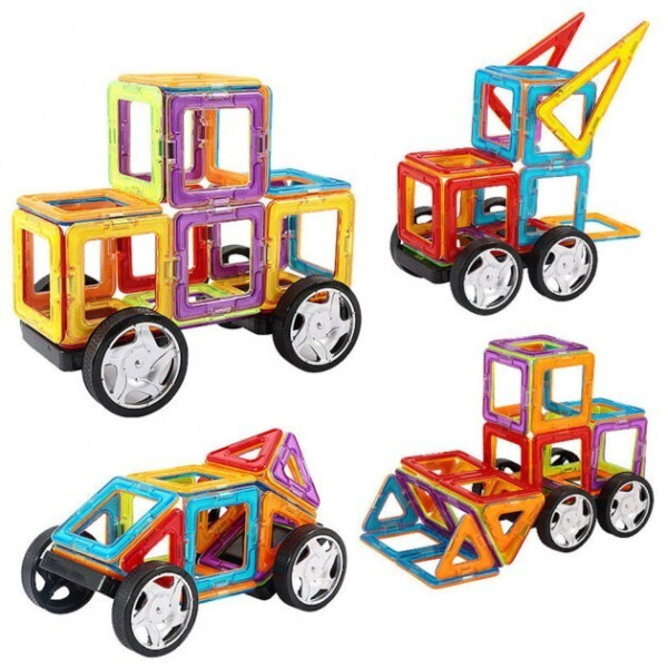 

Магнитный 3D конструктор Magical Magnet 72 детали Аналог Mag-Formers