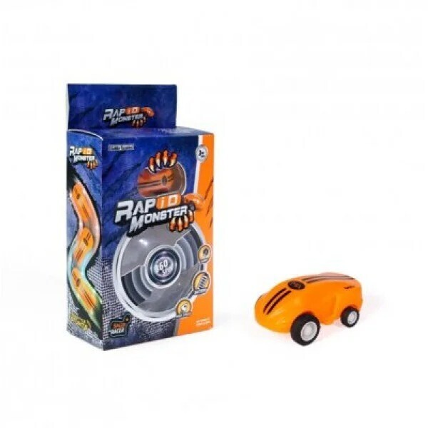 Акція на Машинка в шаре StreetGo Rapid Monster Blue оранжевая від Allo UA