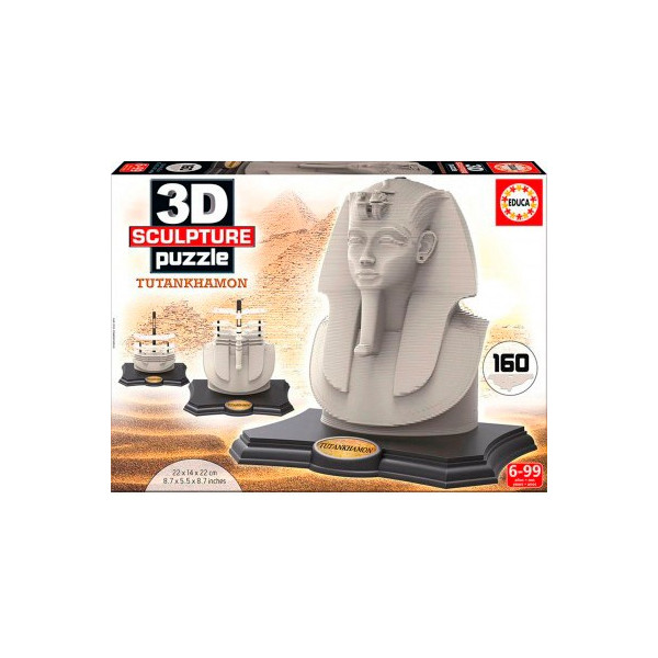 

Пазл 3D EDUCA Скульптура Тутанхамон 160 элементов (EDU-16503)