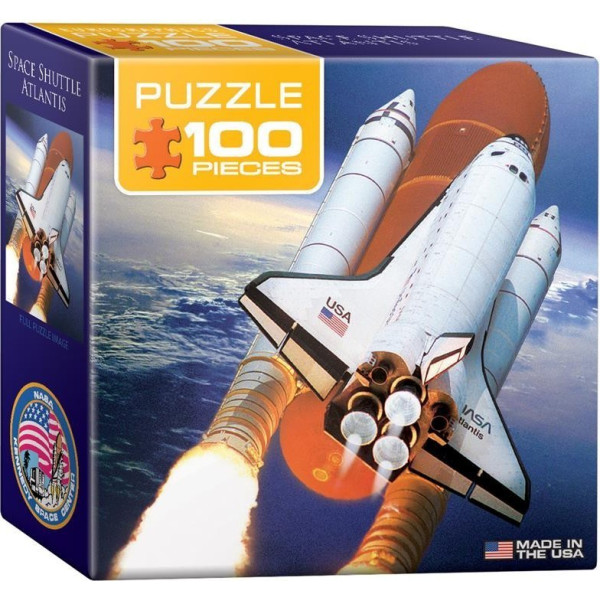 

Пазл Eurographics Космический шаттл Атлантис, 100 элементов (8104-0678)