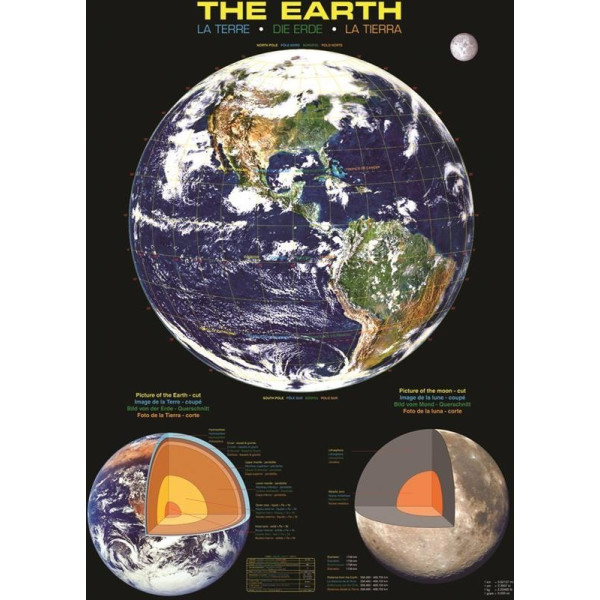 Акція на Пазл Eurographics Планета Земля, 1000 элементов (6000-1003) від Allo UA