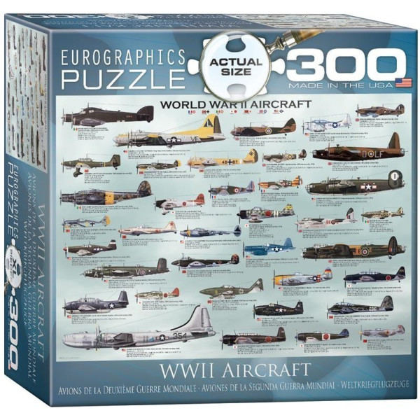 

Пазл Eurographics Самолеты 2-й Мировой войны, 300 элементов (8300-0075)