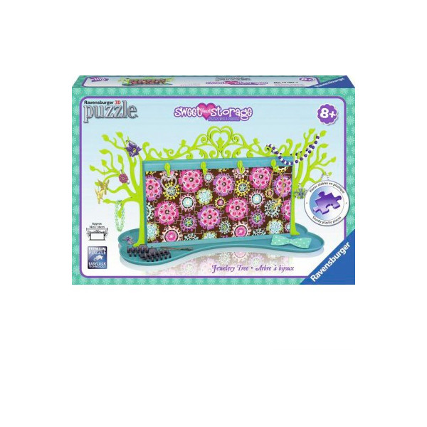 

Пазл 3D Ravensburger Girly Girl. Подставка для украшений Мери Бэт 108 элементов (RSV-120819)