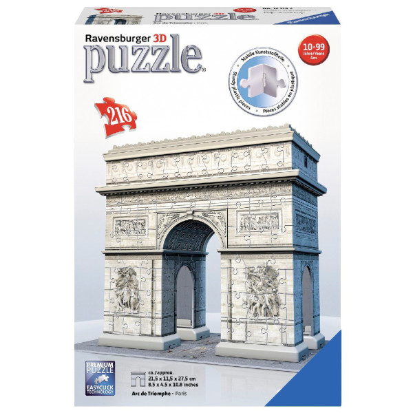 

Пазл 3D Ravensburger Триумфальная арка 216 элементов (RSV-125142)