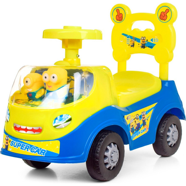 

Каталка-толокар Bambi Minion 238-DM Yellow/Blue (238-DM)