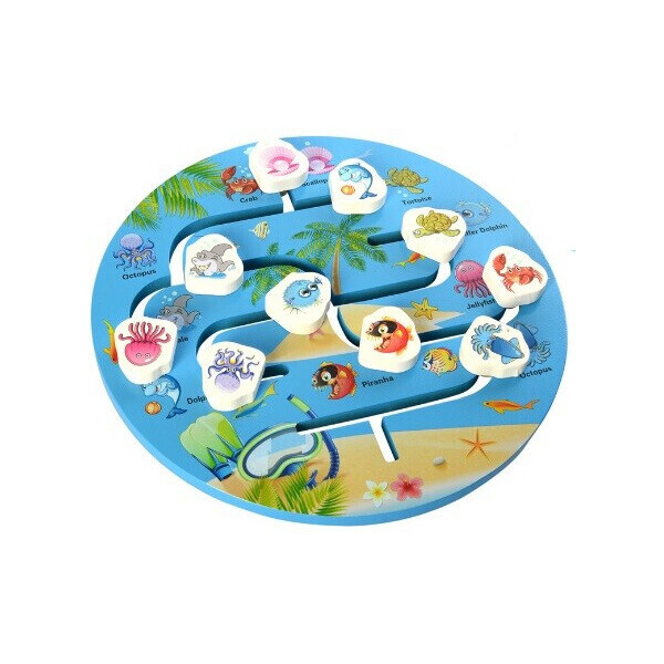 

Деревянная игрушка Игра MD 2355 23,5 см. (Морские животные)