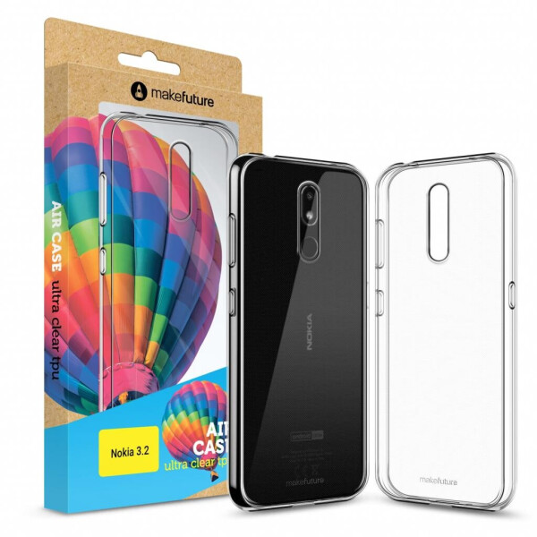 

Чехол для моб. телефона MakeFuture Air Case (Clear TPU) Nokia 3.2 (MCA-N32)