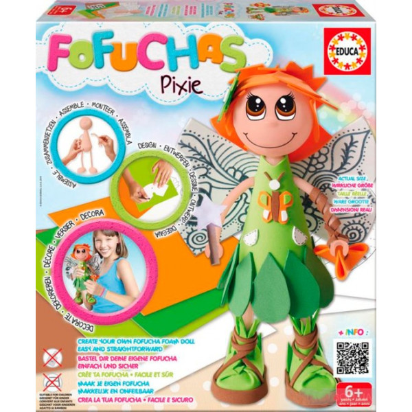 

Набор для творчества Educa Кукла Фофуча Пикси (EDU-16364)