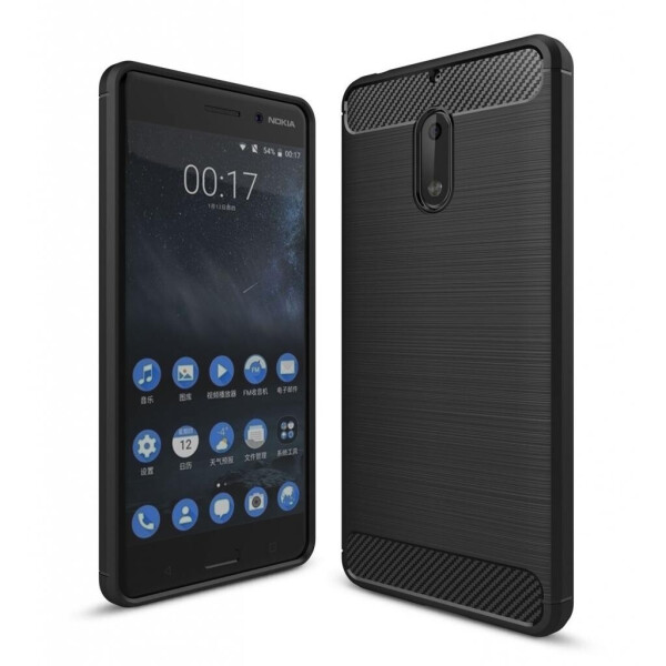 

Чехол для моб. телефона для Nokia 3 Carbon Fiber (Black) Laudtec (LT-N3B)
