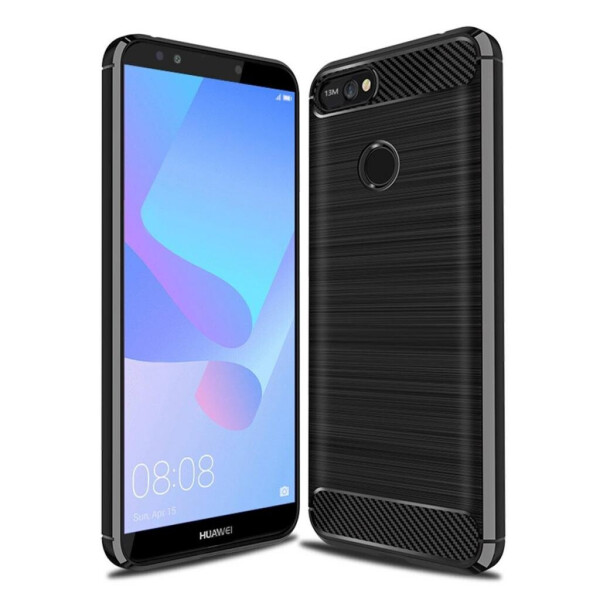 

Чехол для моб. телефона Laudtec для Huawei Y6 Prime 2018 Carbon Fiber (Black) (LT-HY6PM18)