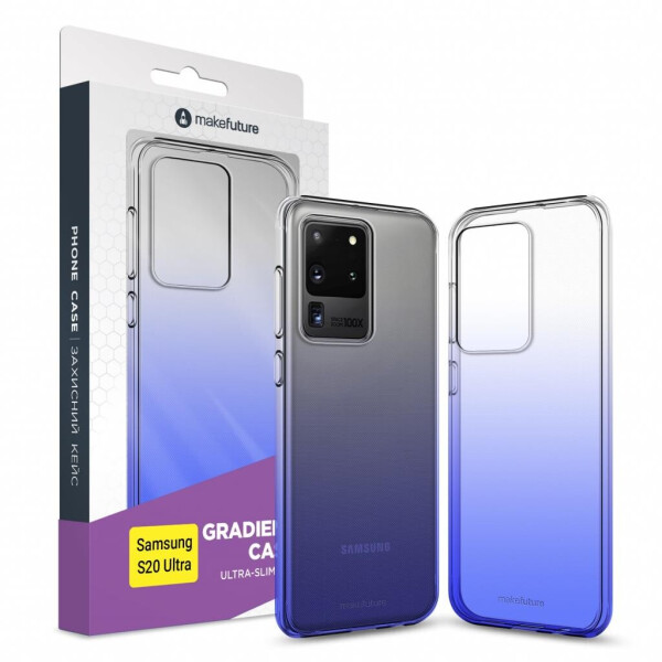 

Чехол для моб. телефона MakeFuture Samsung S20 Ultra Air Gradient (TPU) Blue (MCG-SS20UBL)