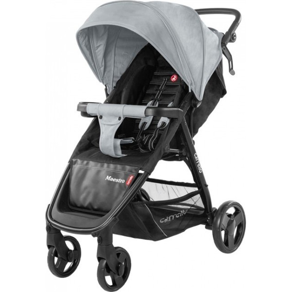 

Детская коляска прогулочная Carrello Maestro New Magnet Light Grey (CRL-1414N)