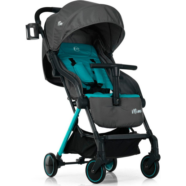 

Детская коляска прогулочная EL Camino MIMI Lagoon Crey / Blue (ME 1036L)