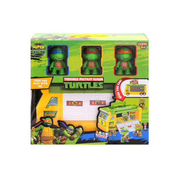 Акция на Автобус YG Toys с героями 29 * 12,5 * 27см. зеленый H4487 от Allo UA