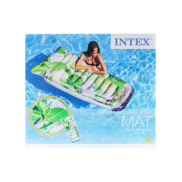 

Матрац надувний INTEX "Мохіто" 178х91см. Різнокольоровий 58778